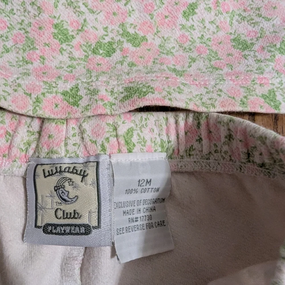 Vintage Floral Long‎ Sleeve Set